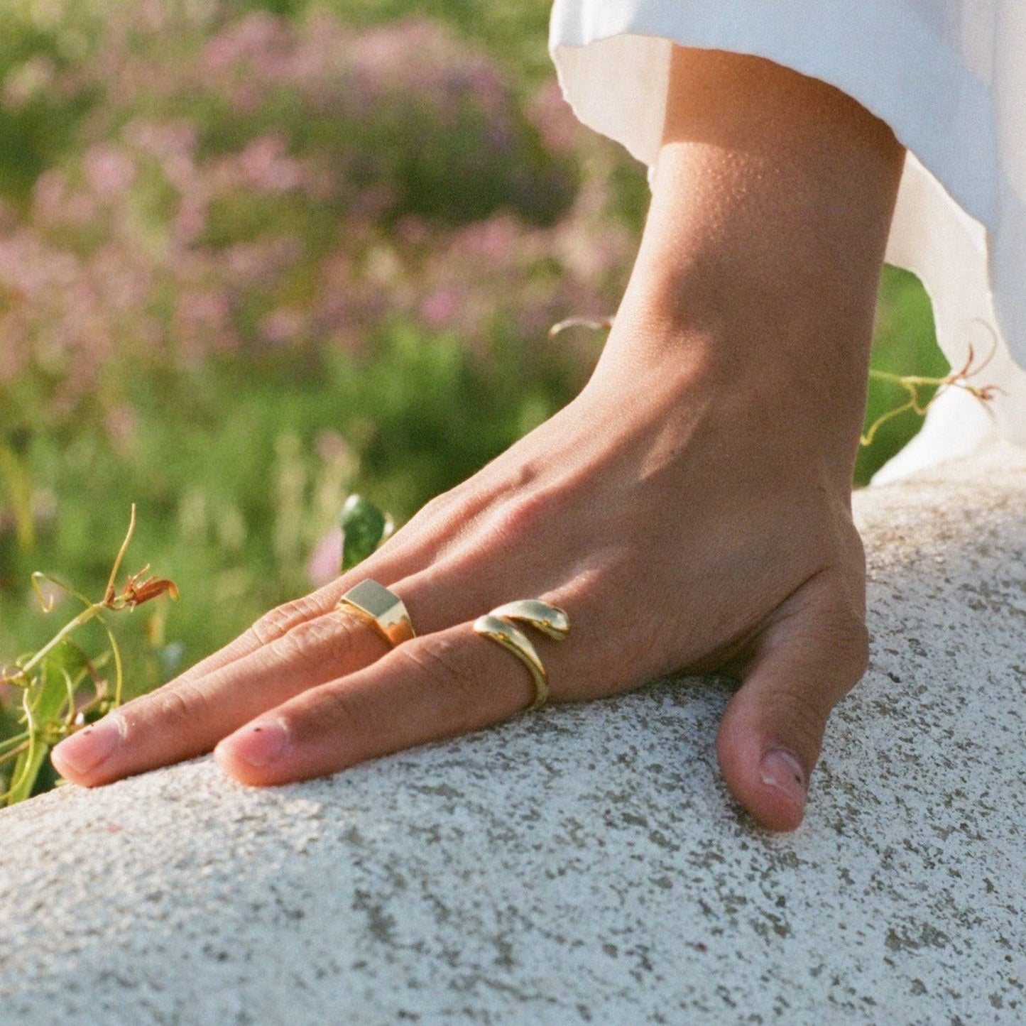 DE SPENCER RING - 18k verguld