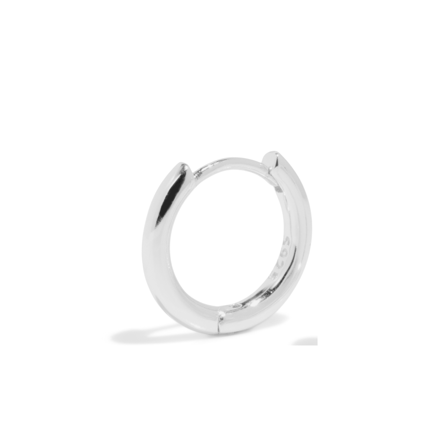THE BASE HOOP MEDIUM - solid gold