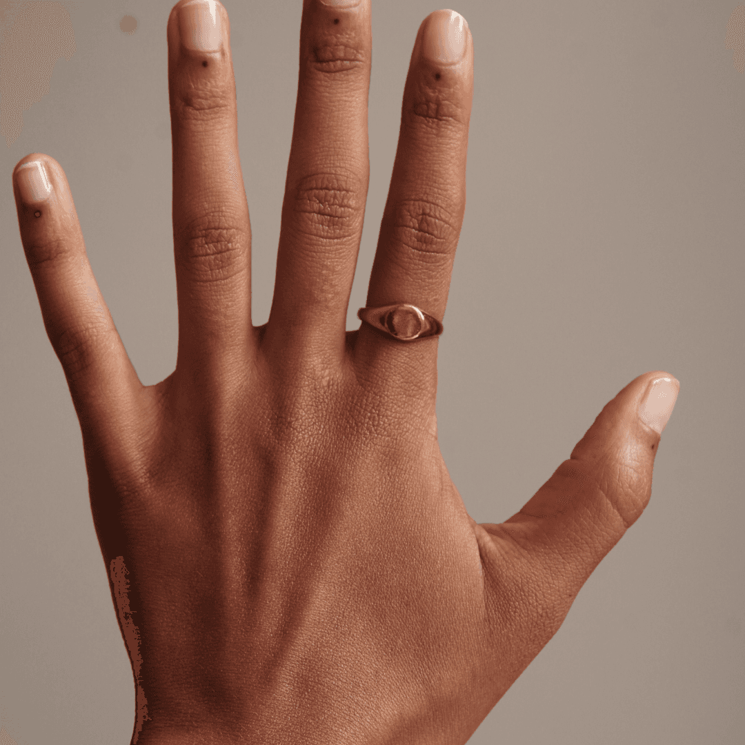 L'ANELLO MALU - Placcato oro 18k