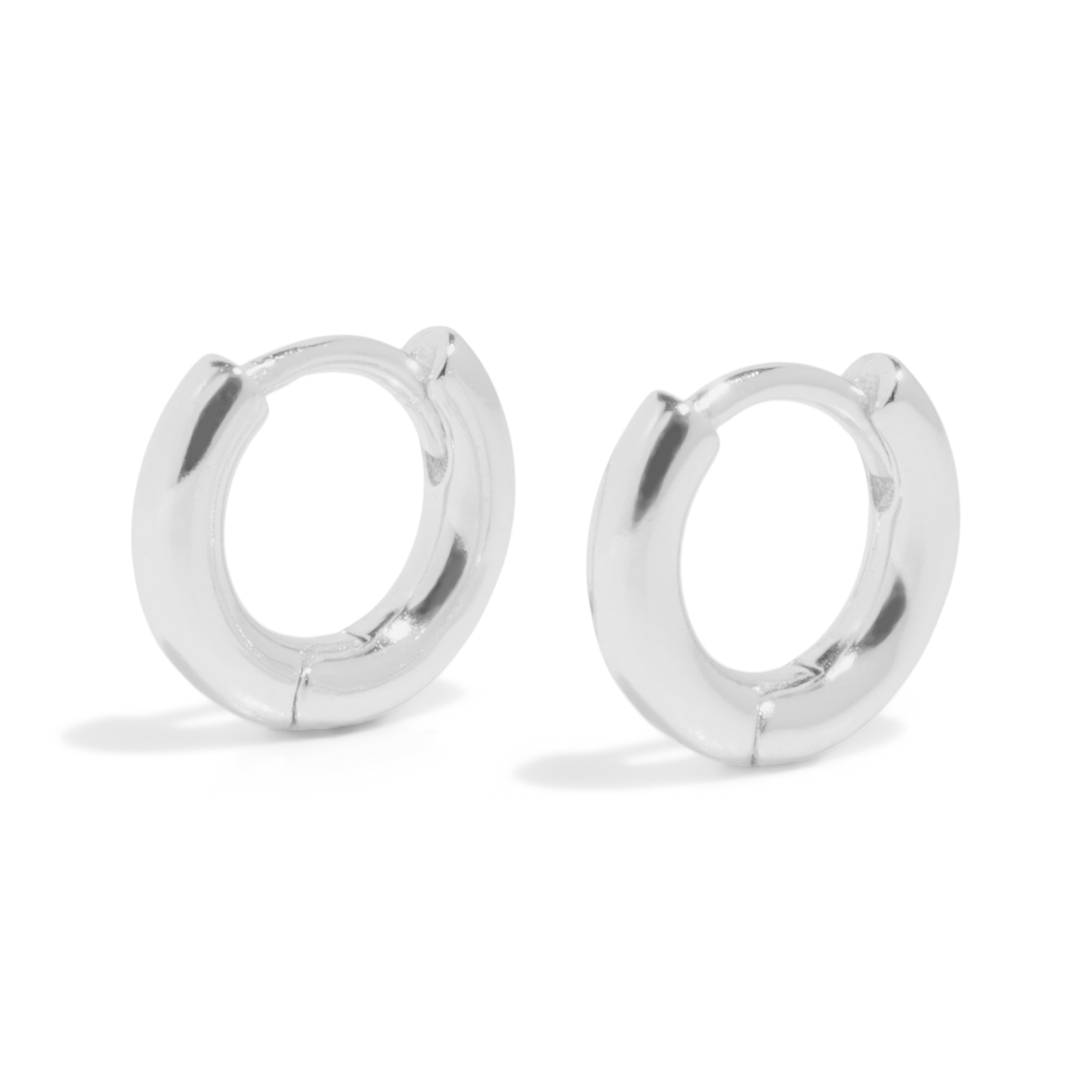 small sterling silver earrings hoops
