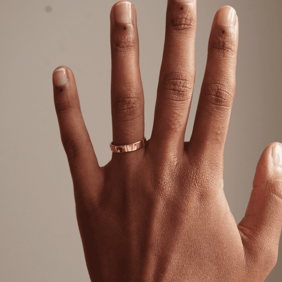 THE IMANI RING - Solid gold