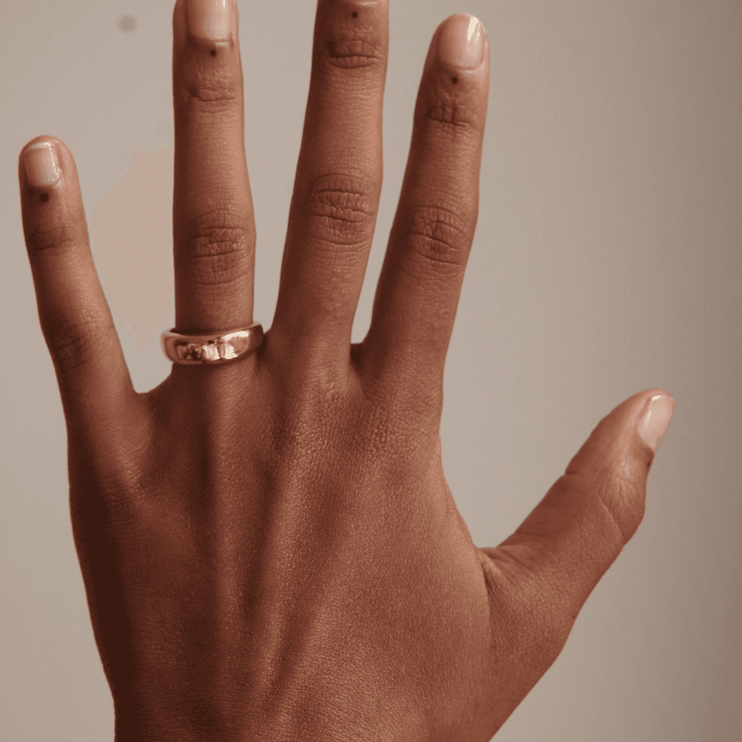 LA BAGUE HARPER - Plaqué or 18 carats