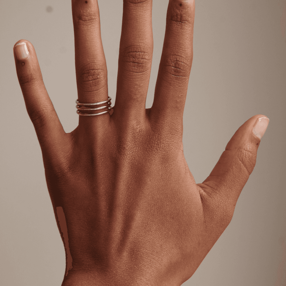 L'ANELLO JADA - argento sterling