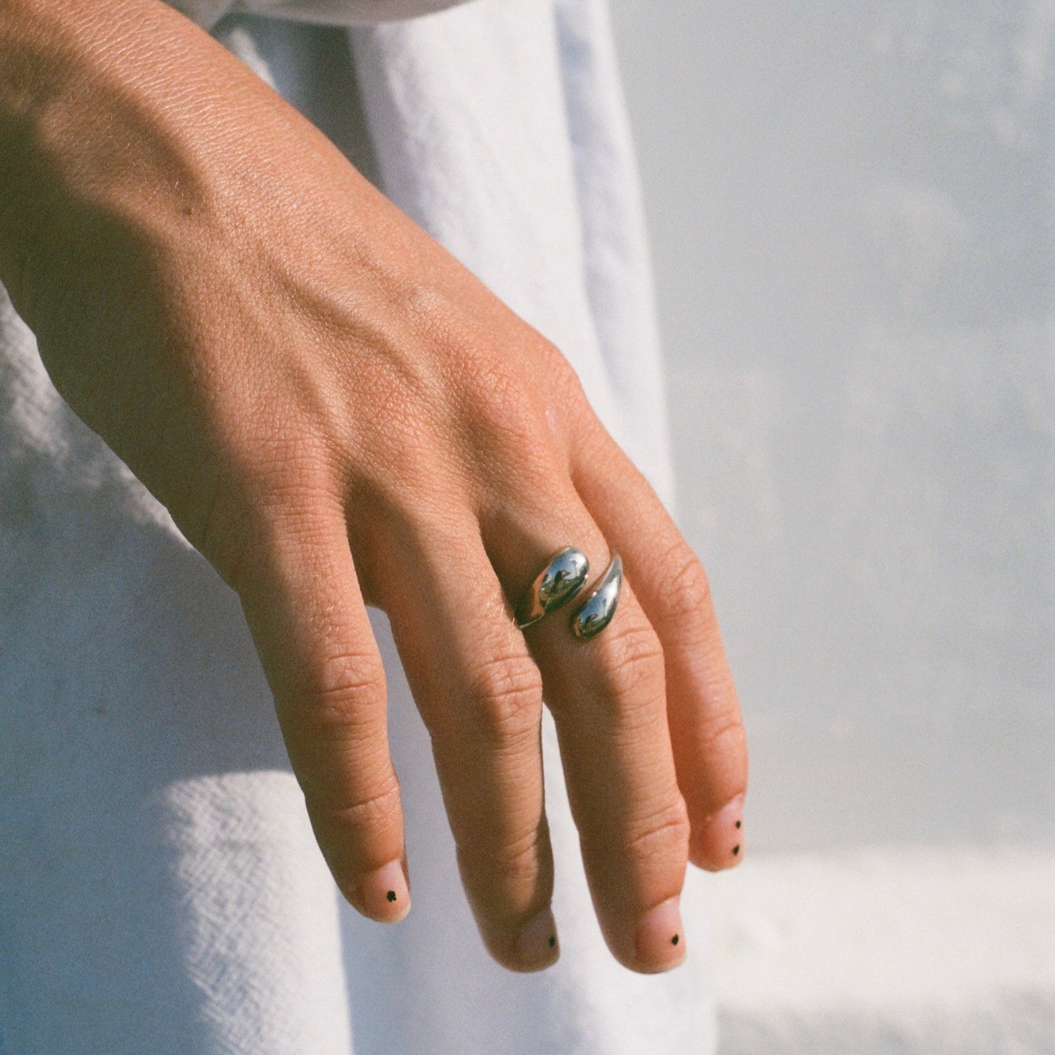 ONA リング - スターリングシルバー