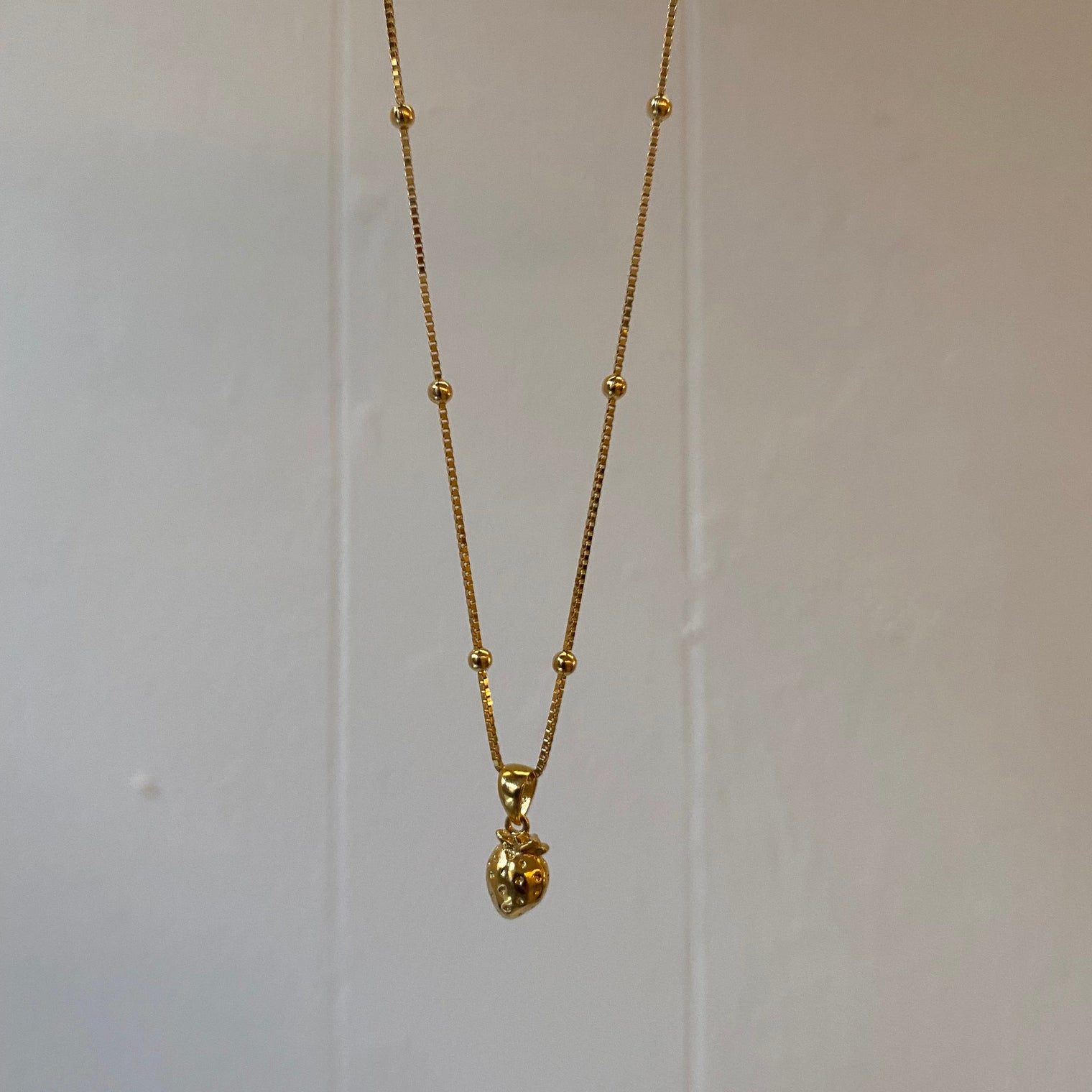 THE CAMI NECKLACE - 18k gold vermeil