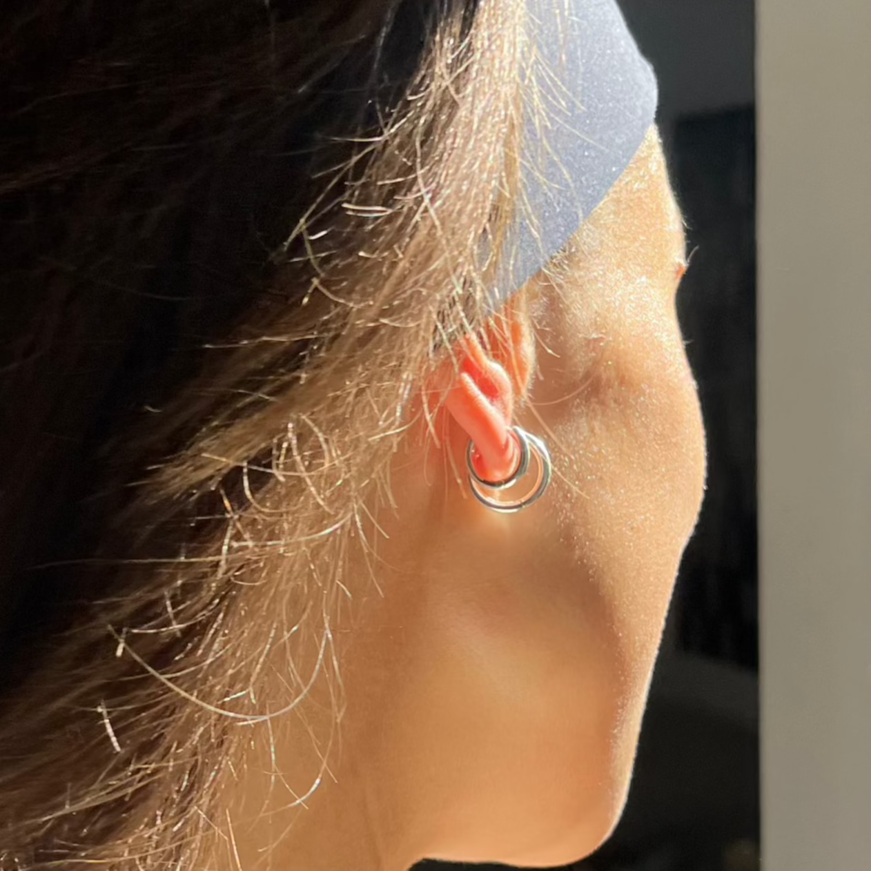 THE BASE HOOP M - スターリングシルバー