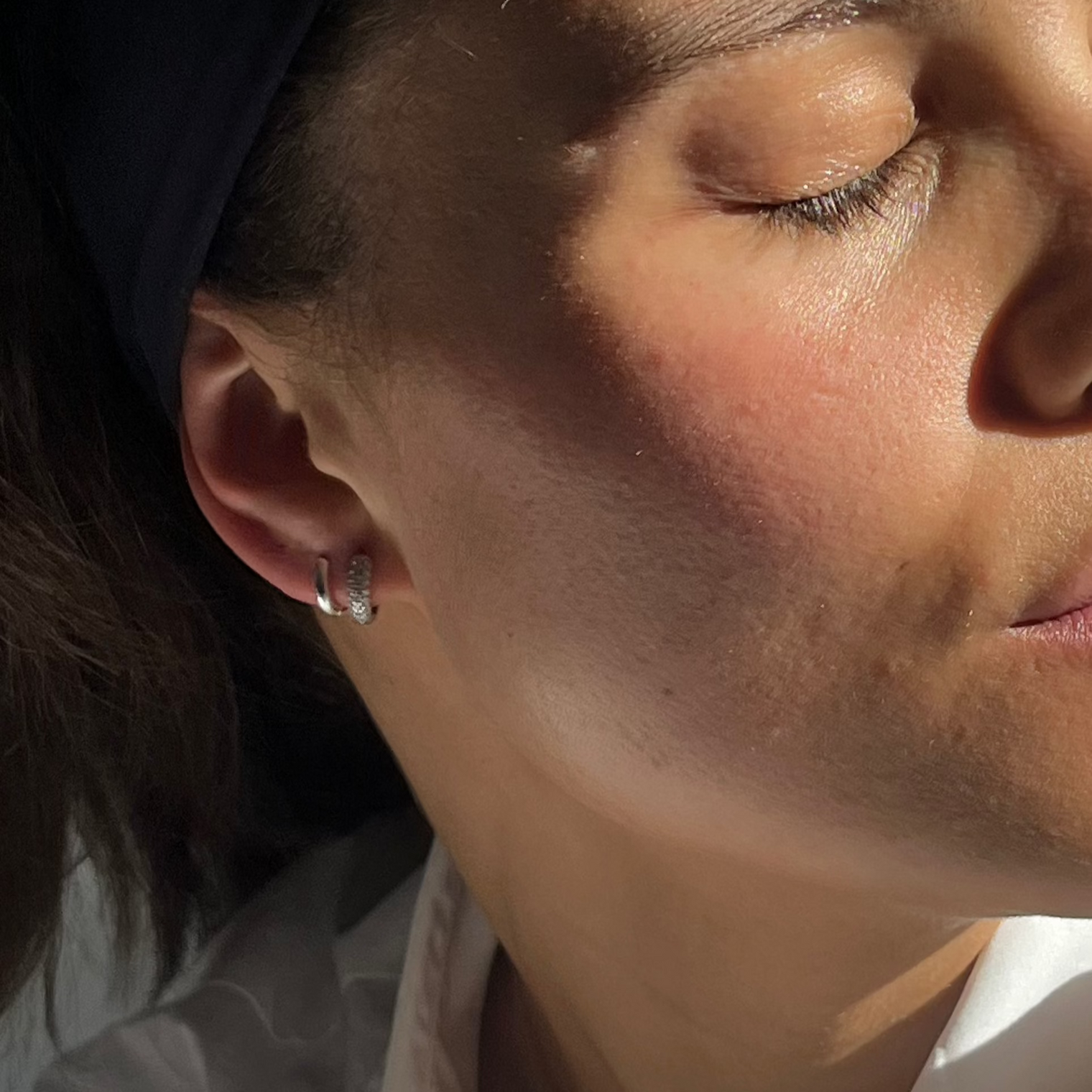 small sterling silver earrings hoops