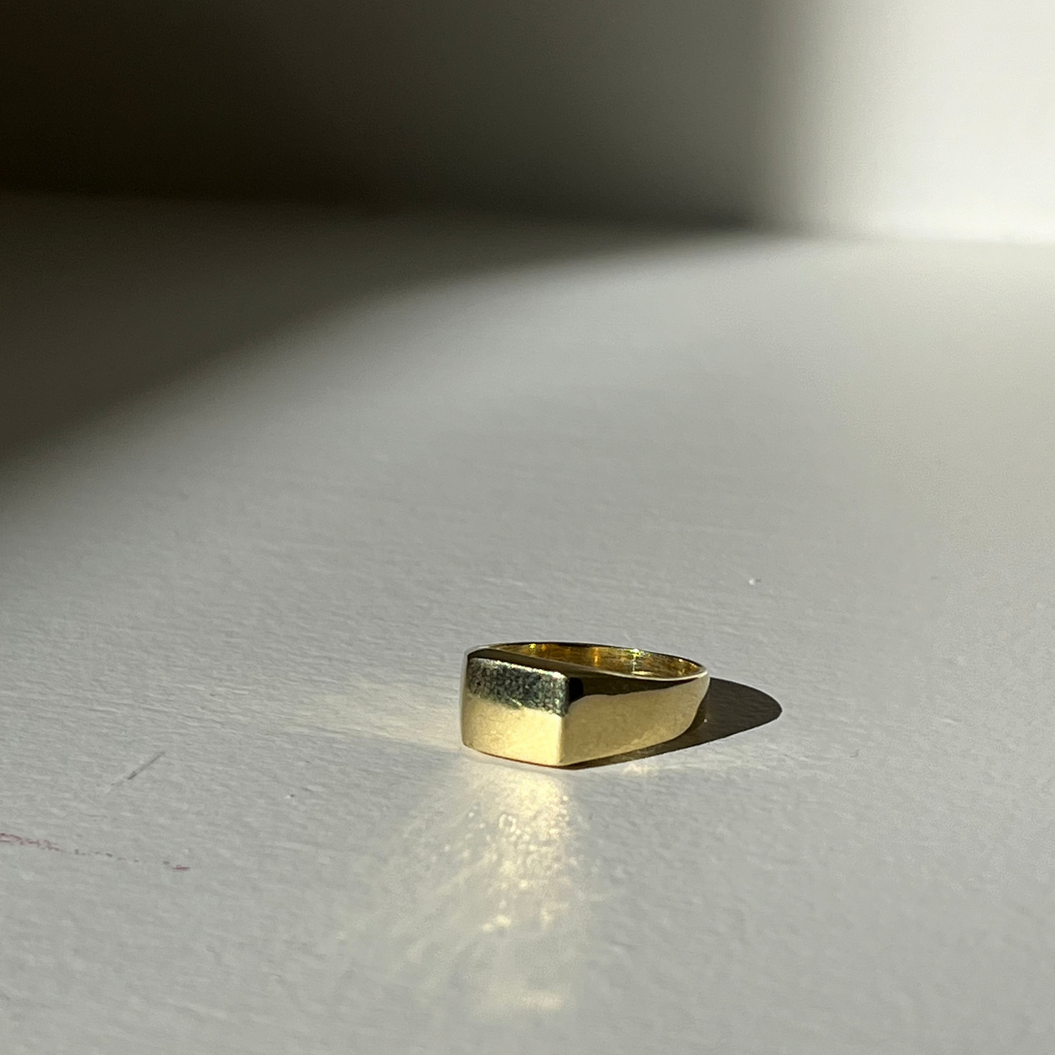 THE SPENCER RING - 18k gold vermeil