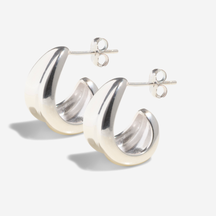 THE AVA HOOP - solid gold