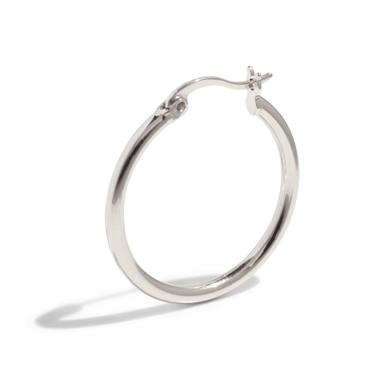IL CERCHIO BASE GRANDE - argento sterling