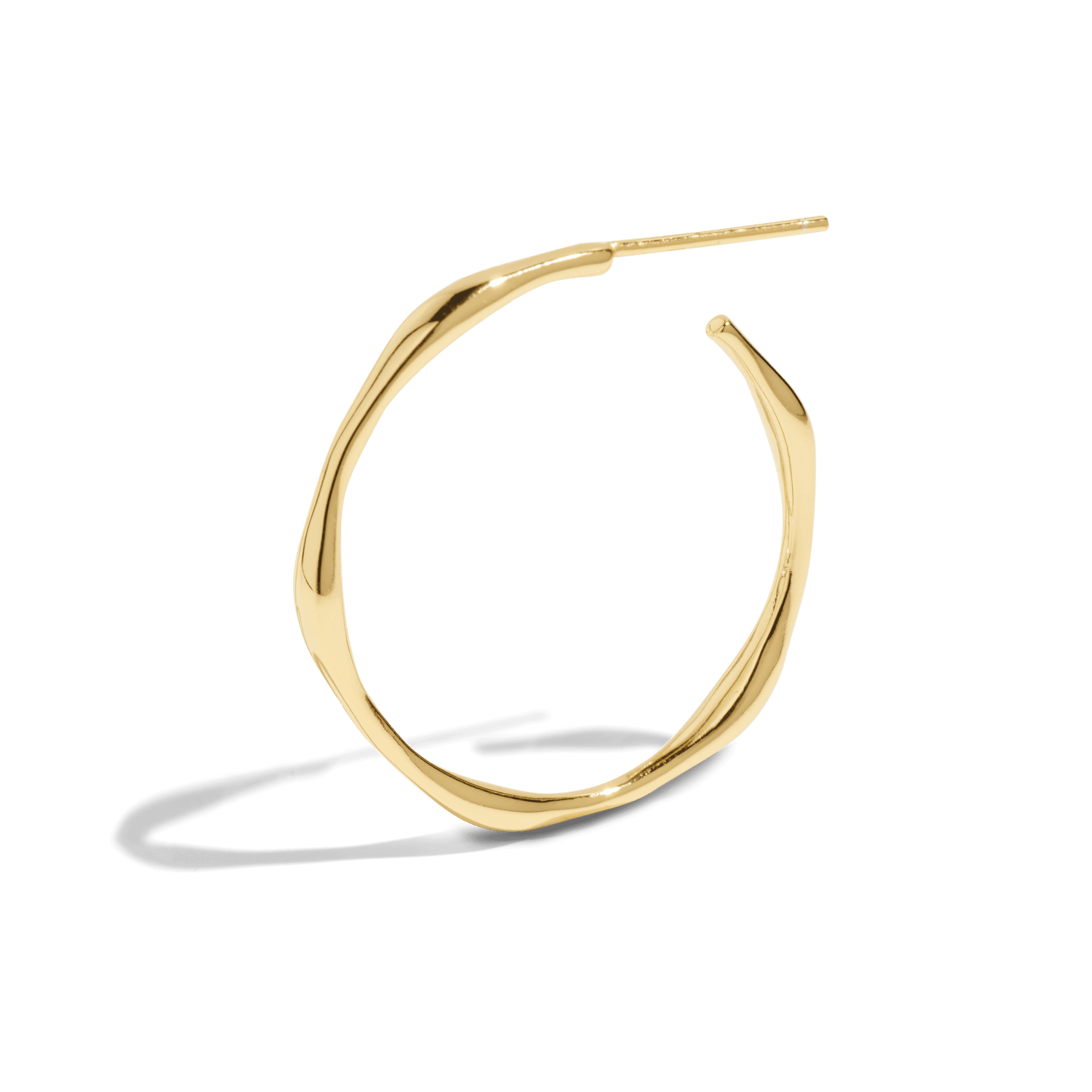 THE COCO HOOP - 18k gold plated