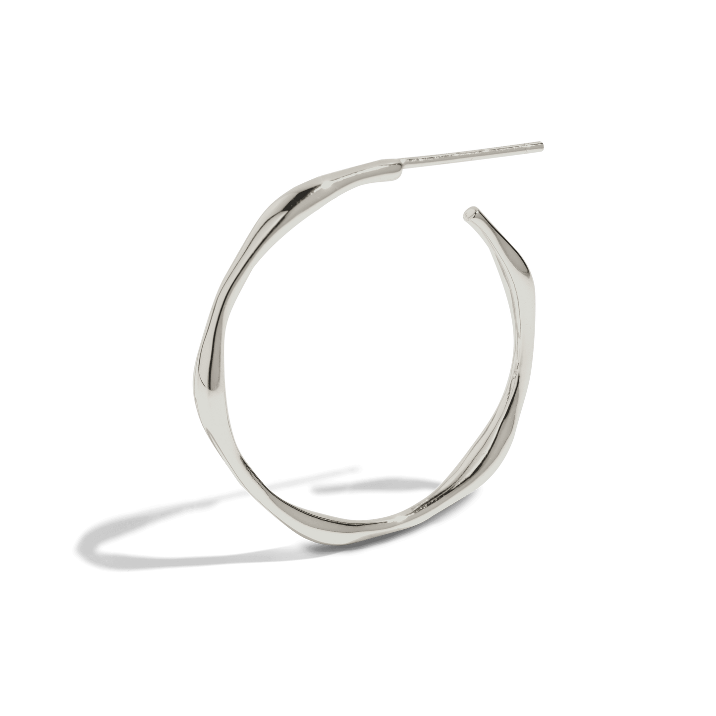 THE COCO HOOP - sterling silver