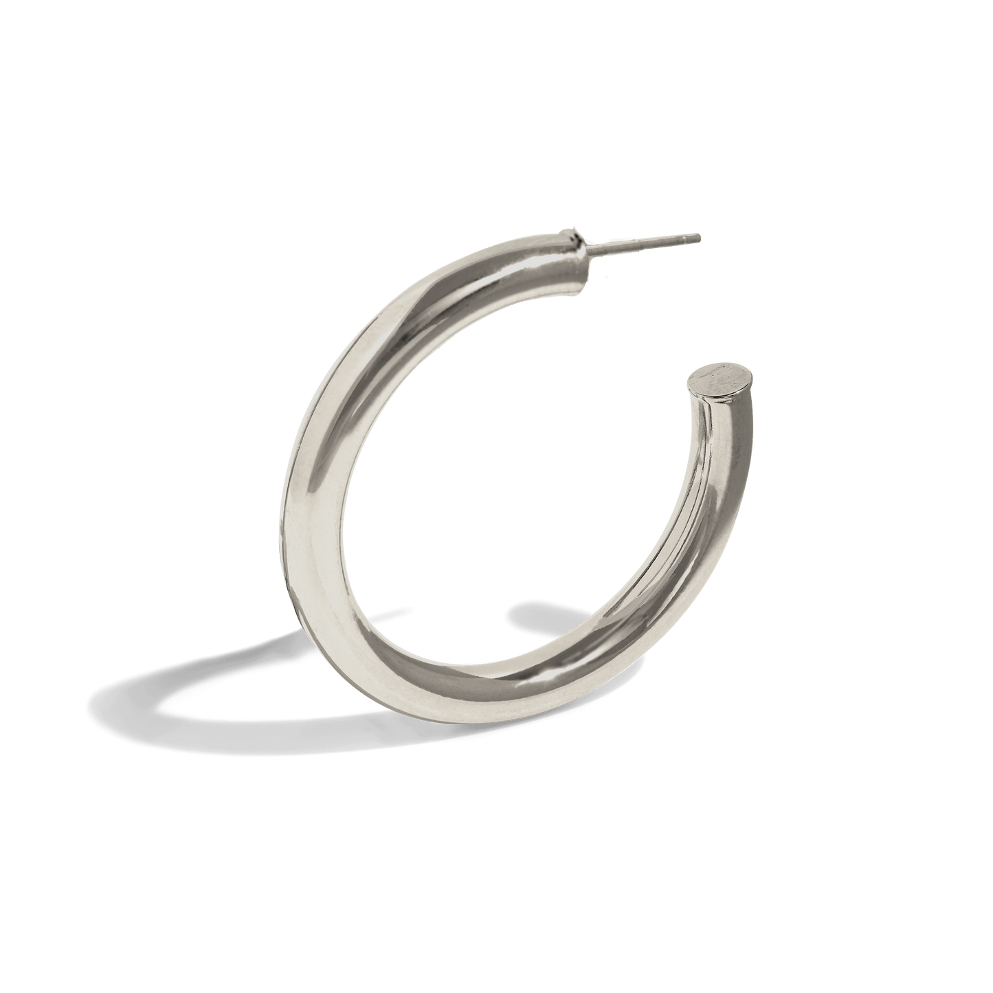 THE KENDAL HOOP LARGE - sterling silver