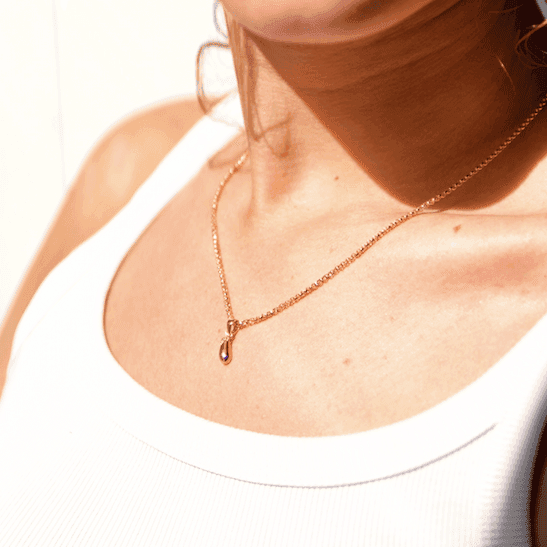 Elegant pendant, 14k jewelry