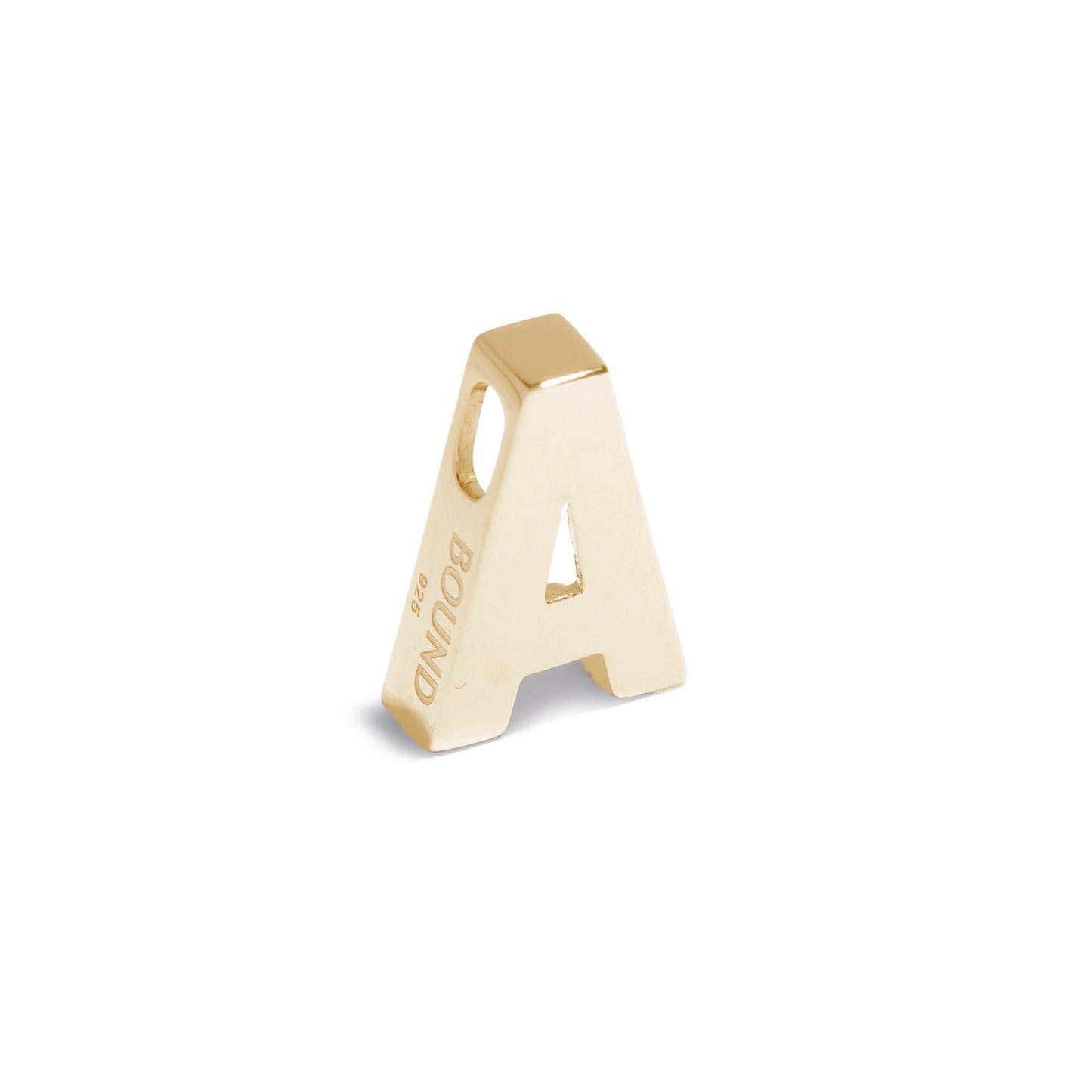 Letter pendant, Sustainable jewelry