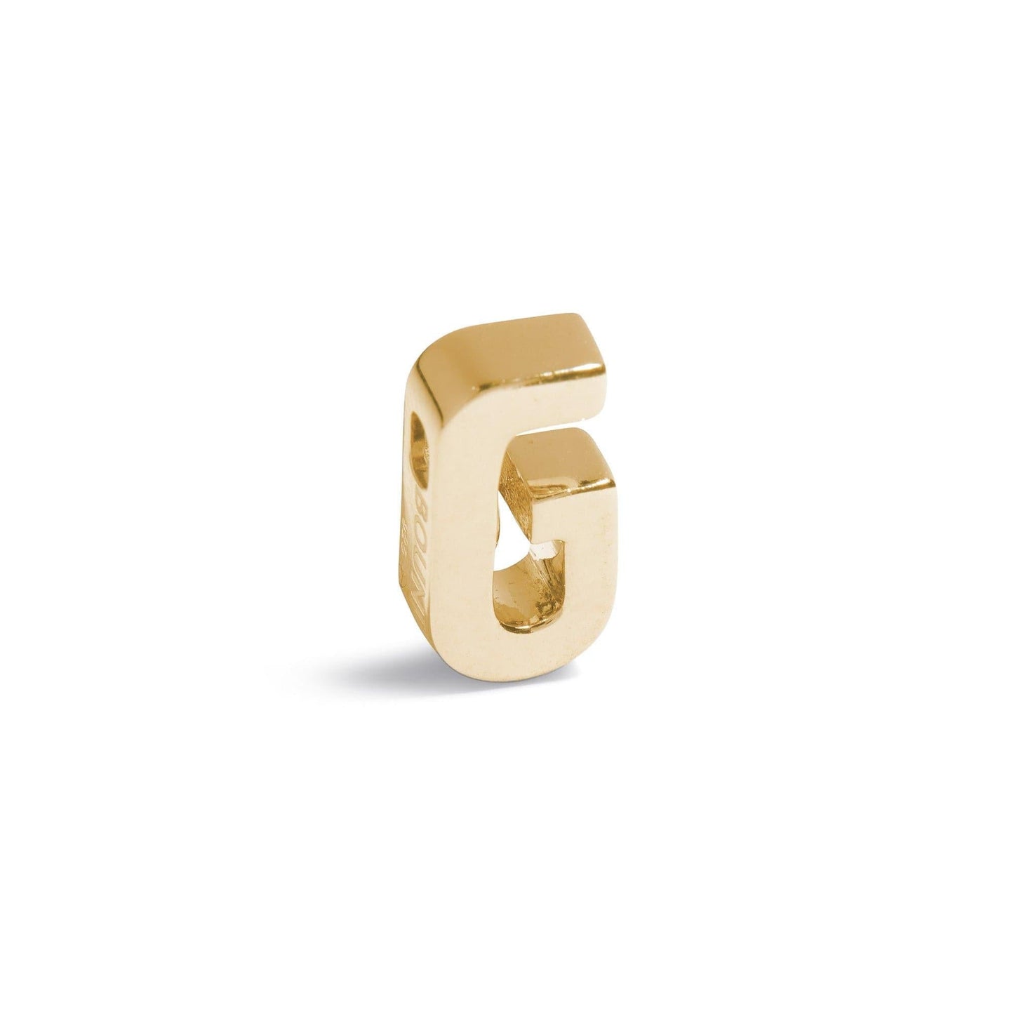 Letter pendant, Sustainable jewelry