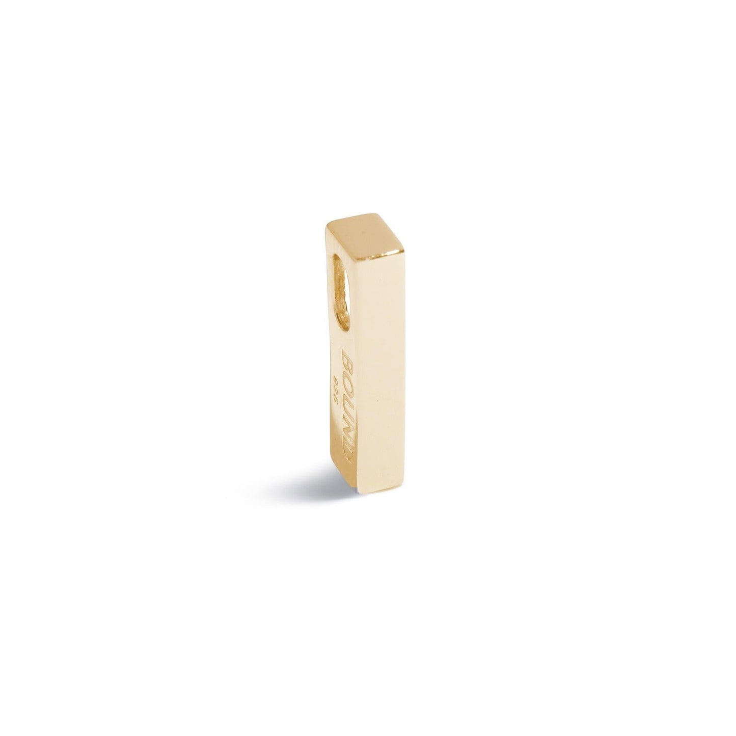 Letter pendant, Sustainable jewelry