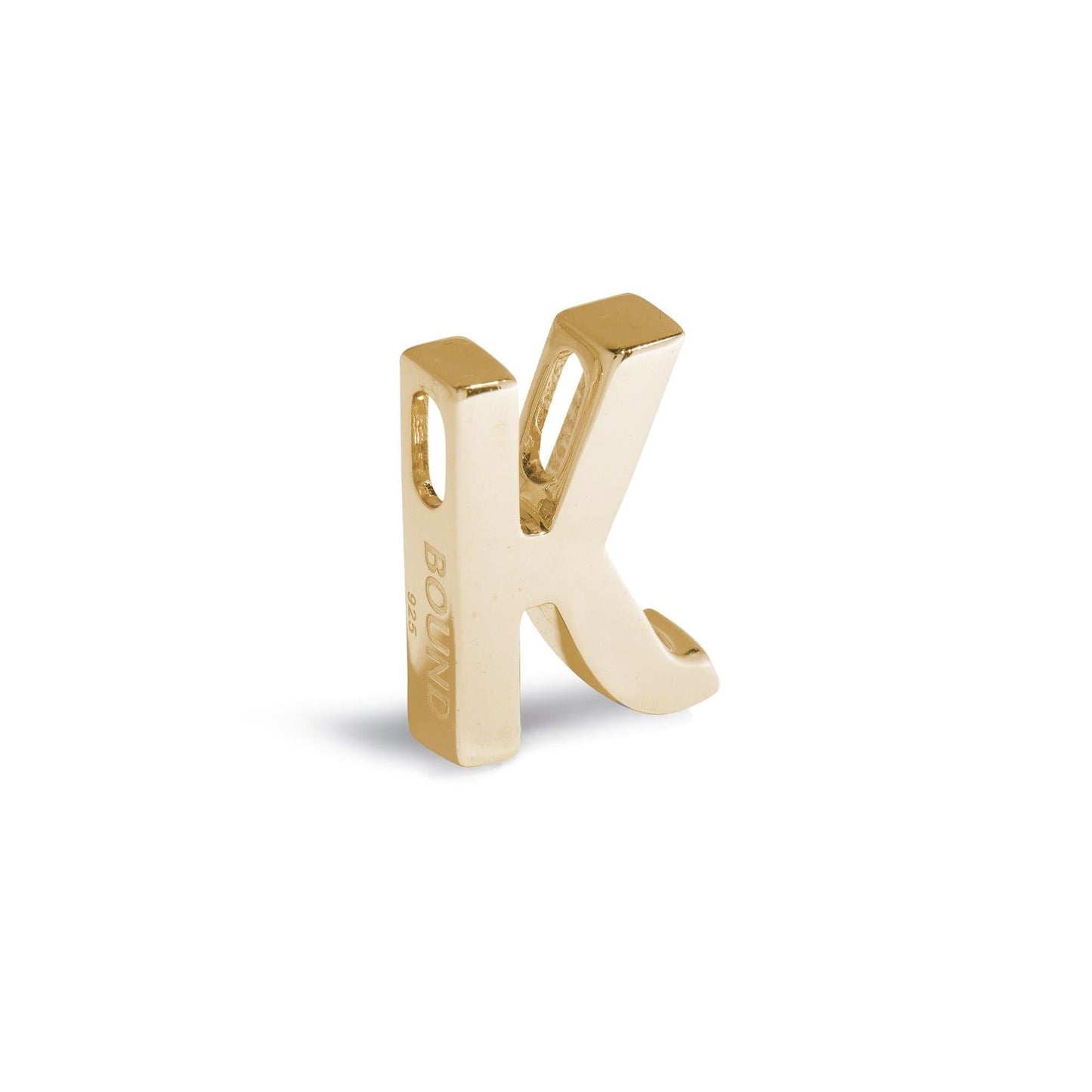 Letter pendant, Sustainable jewelry