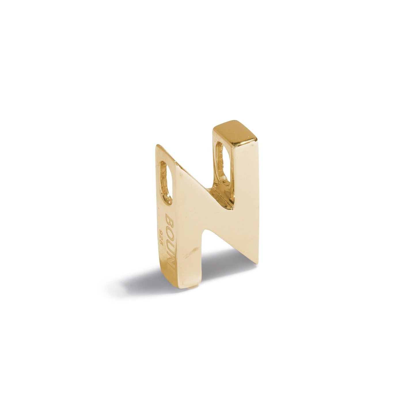 Letter pendant, Sustainable jewelry