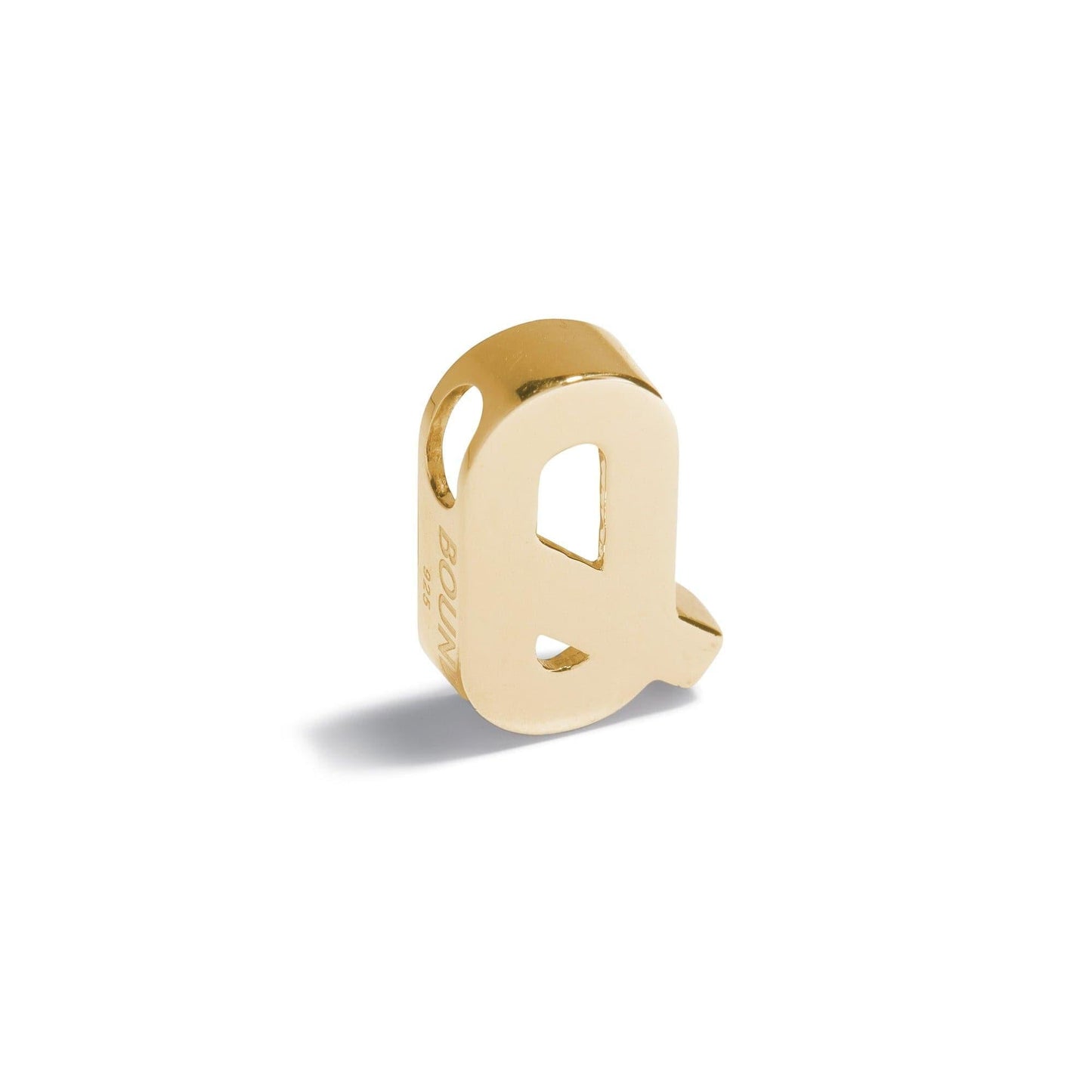 Letter pendant, Sustainable jewelry