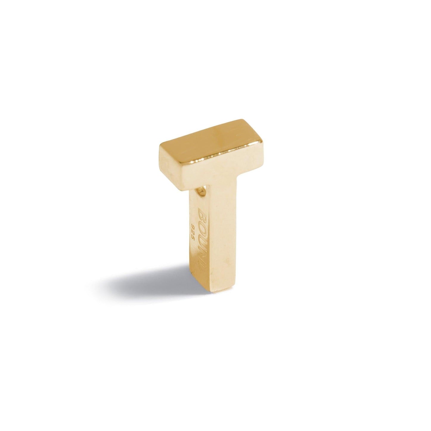 Letter pendant, Sustainable jewelry