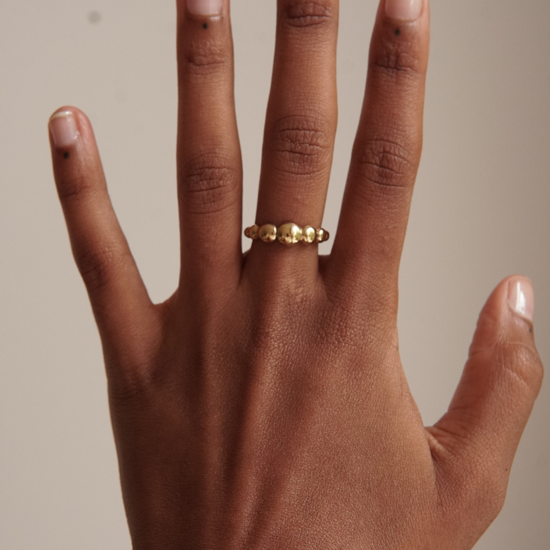 THE MILA RING - 18k gold plated