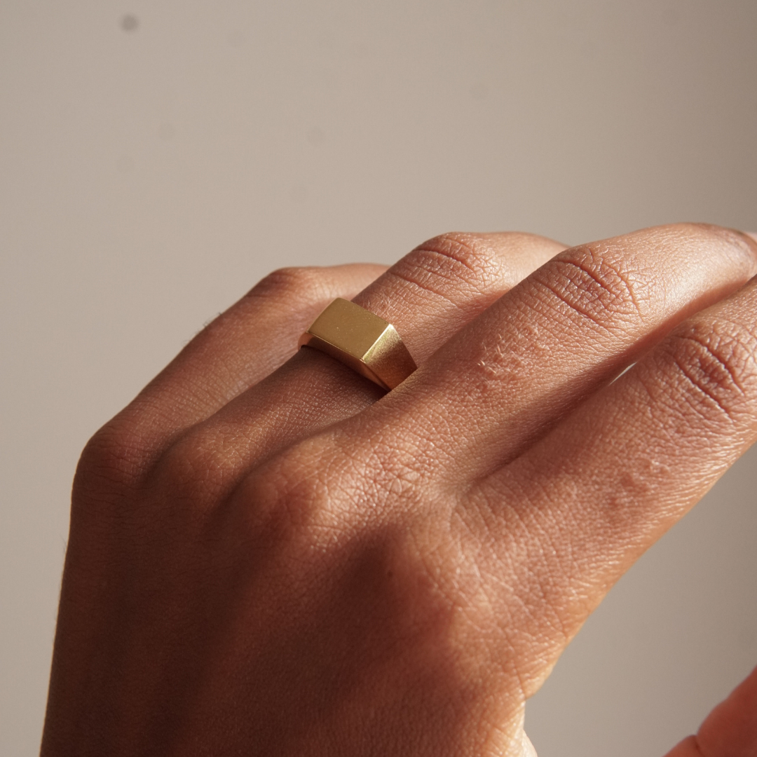 THE SPENCER RING - Solid gold