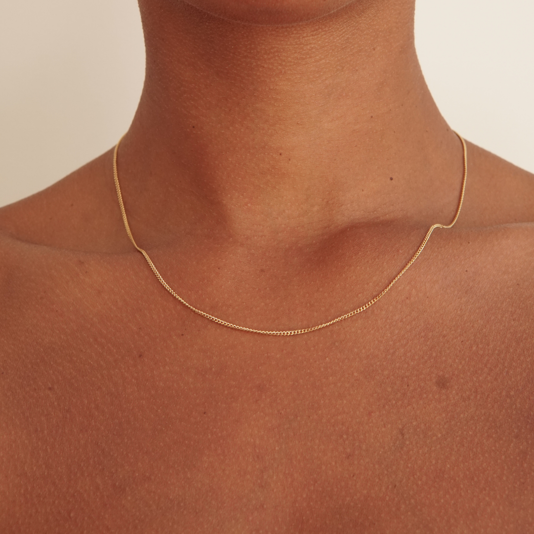 THE GIGI NECKLACE - 18k gold plated