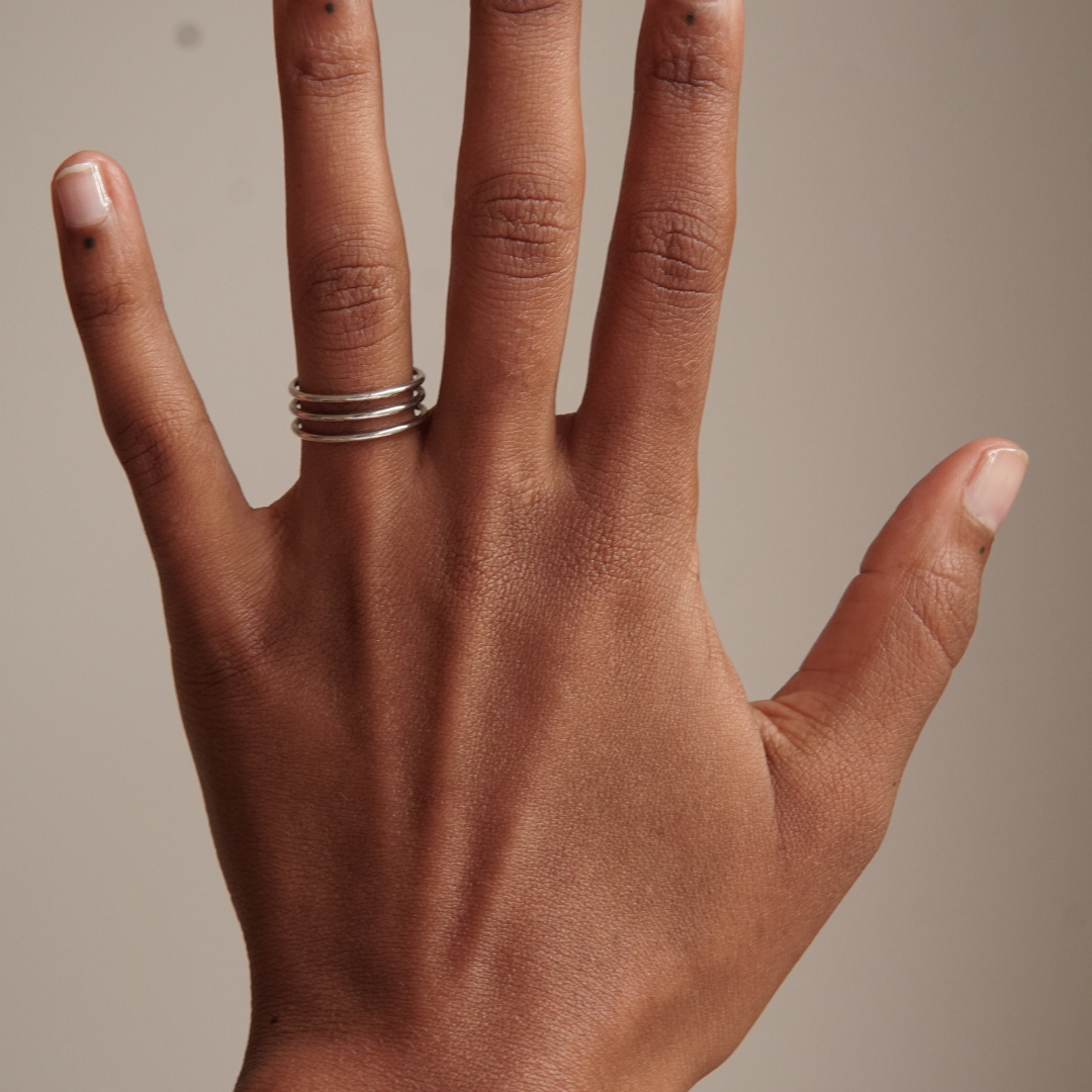 THE JADA RING - sterling silver