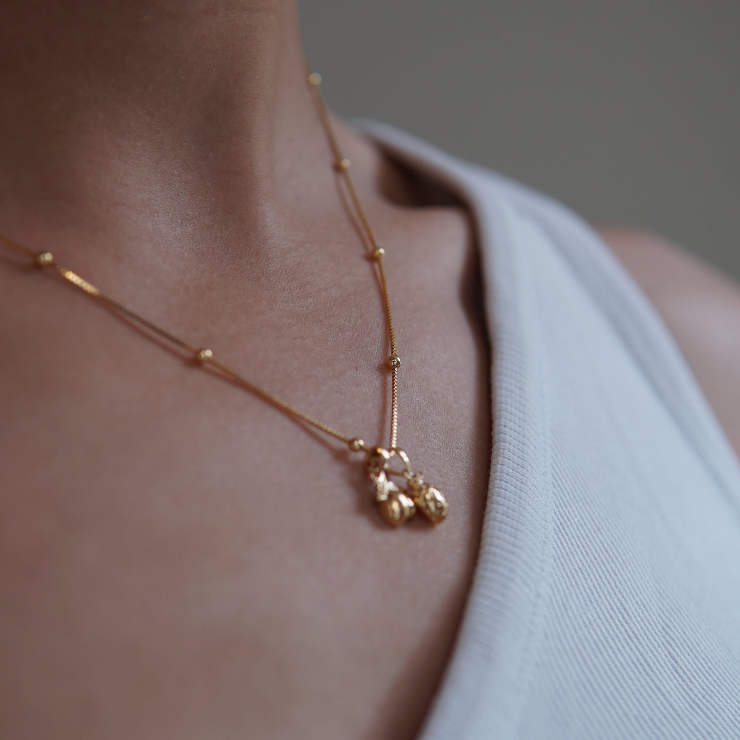 THE CAMI ネックレス - 18K ゴールド ヴァーメイル