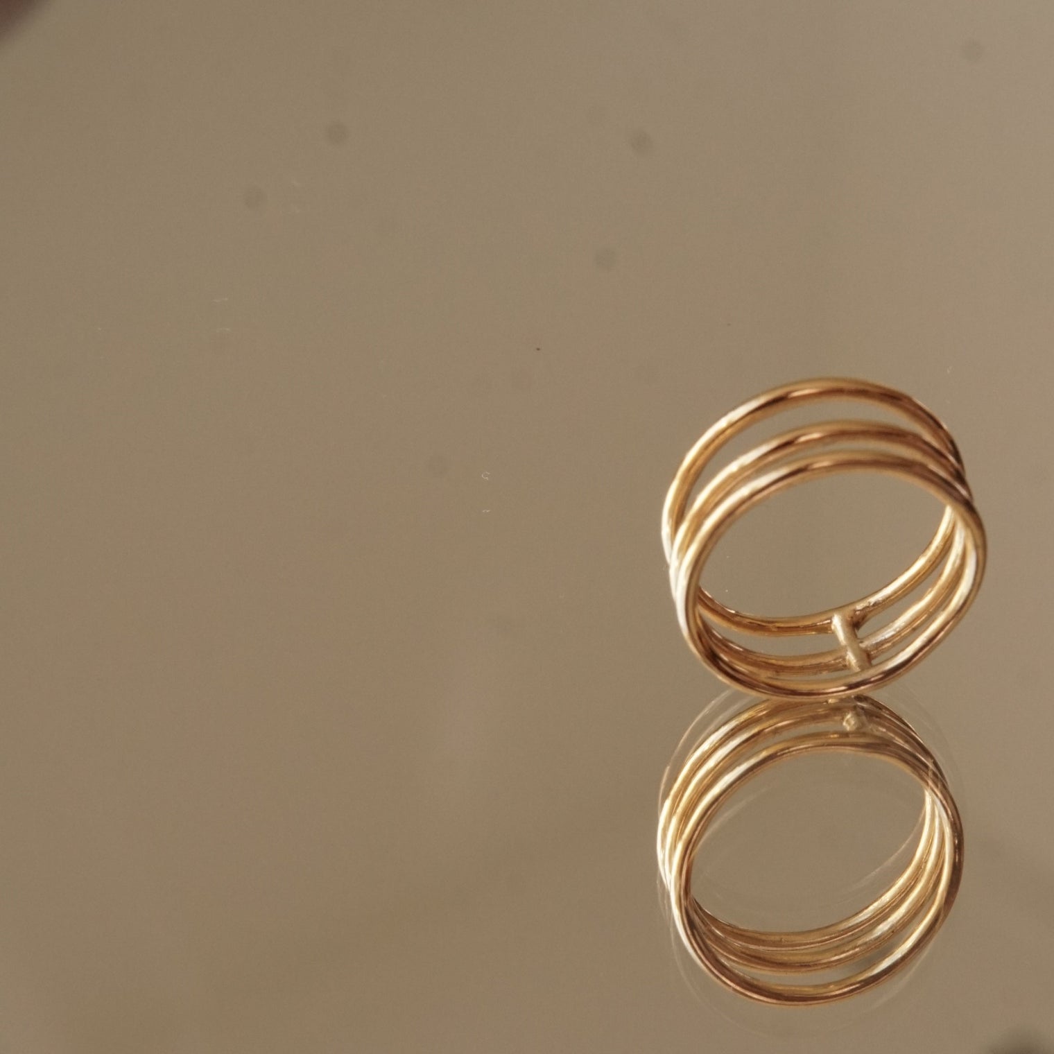THE JADA RING - solid gold