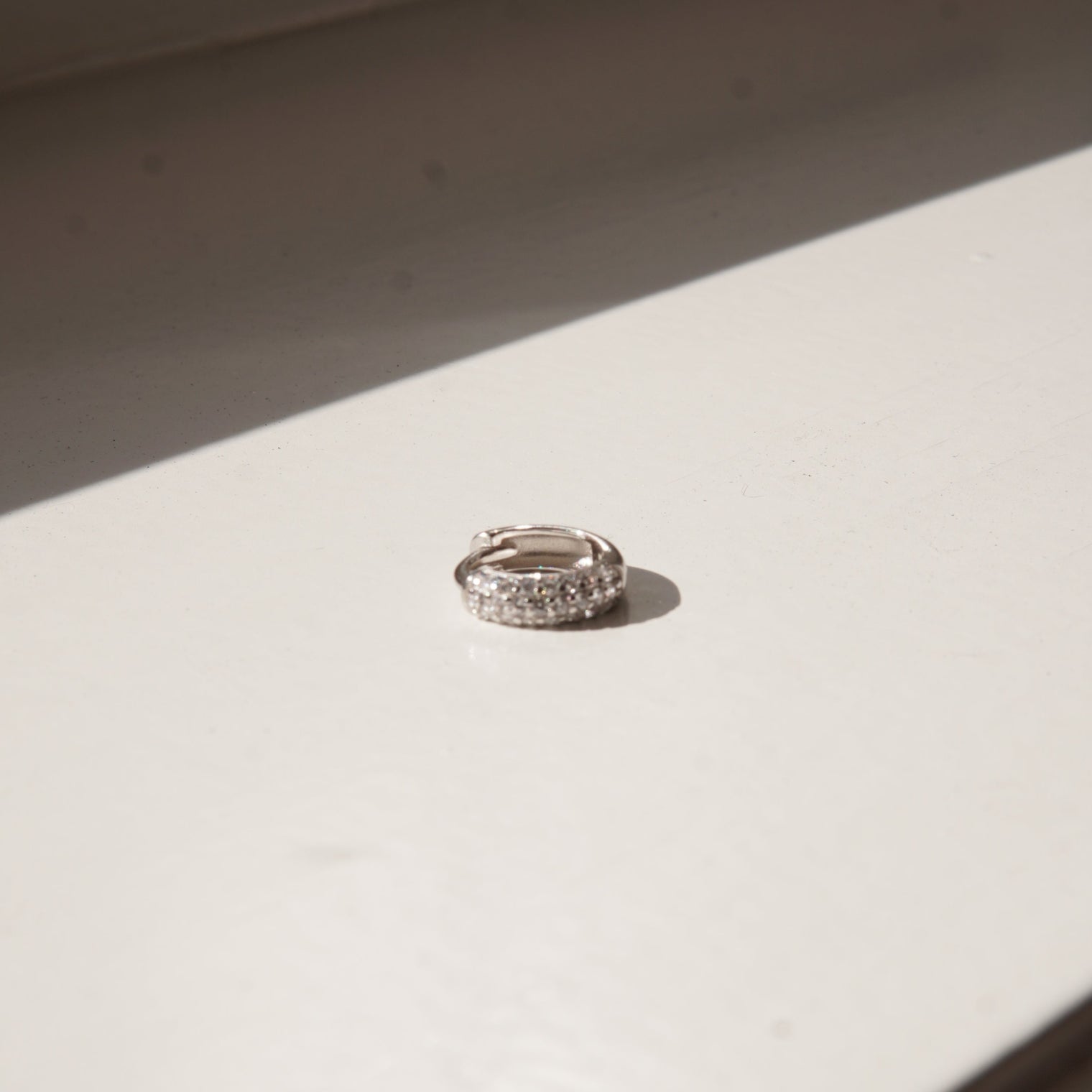 THE AURORA HOOP S - sterling silver