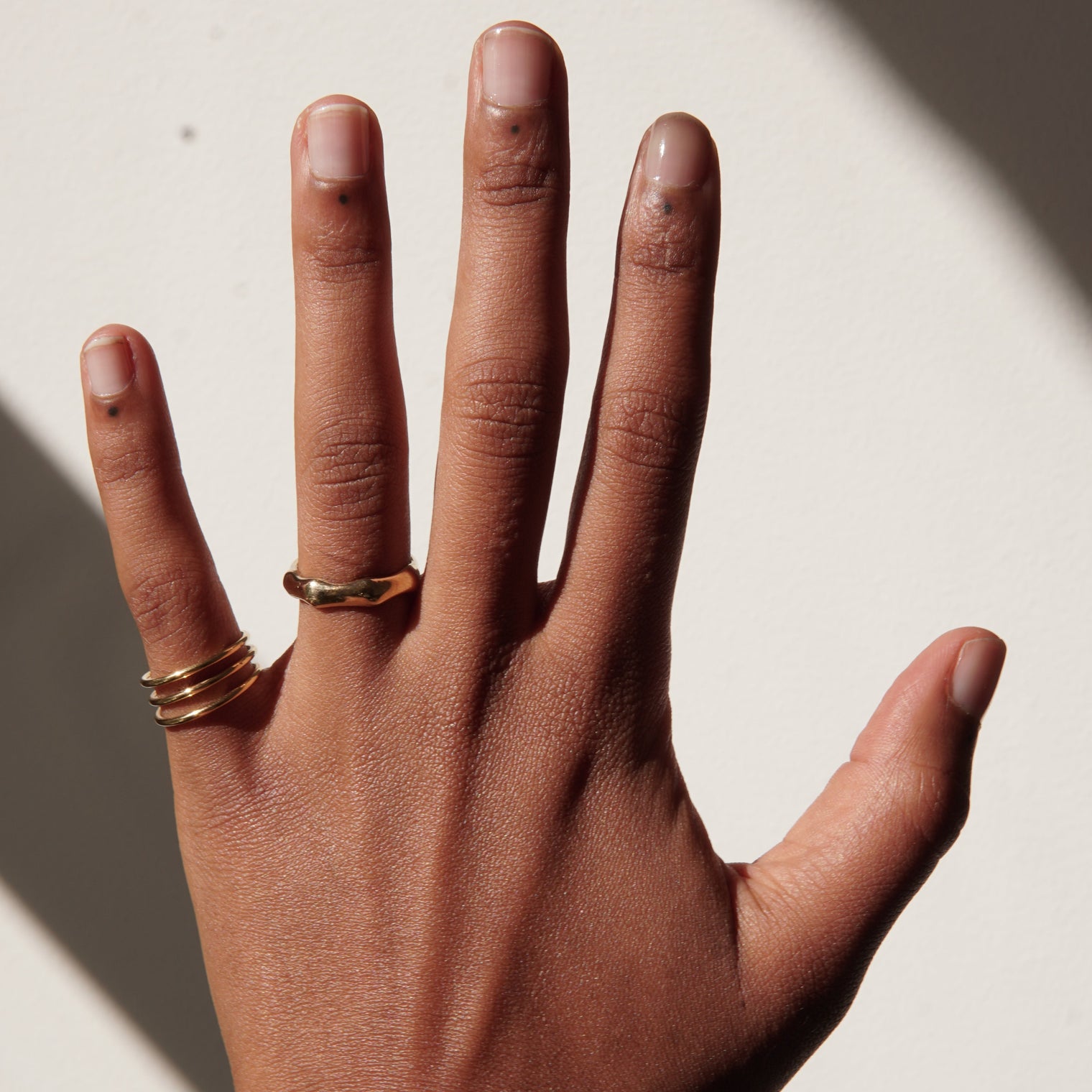 THE JADA RING - solid gold