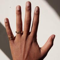 THE JADA RING - solid gold