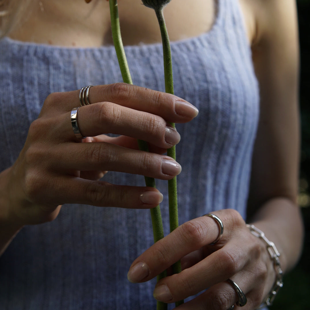 THE IMANI RING - sterling silver