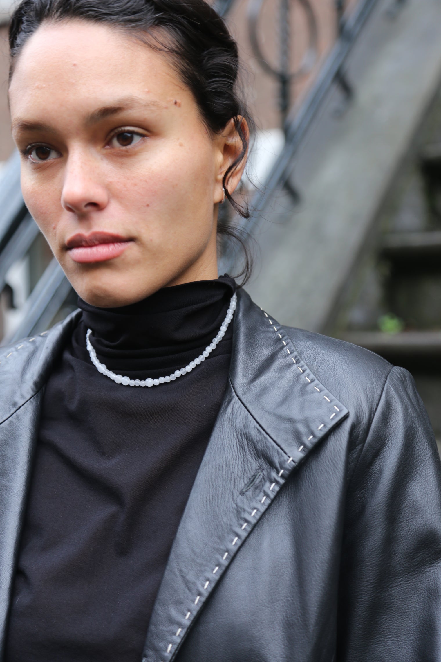 DE YUNA KETTING - Witte kwarts