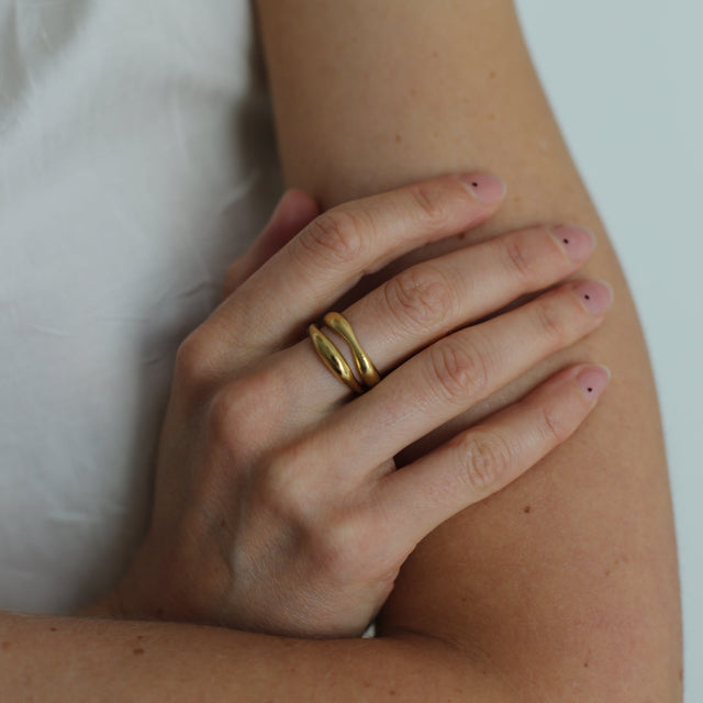 THE COCO RING - solid gold