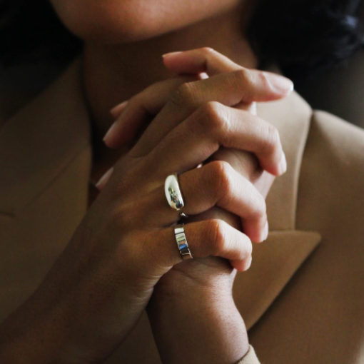 THE IMANI RING - sterling silver