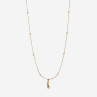 THE EGGPLANT GARDEN SET - solid gold