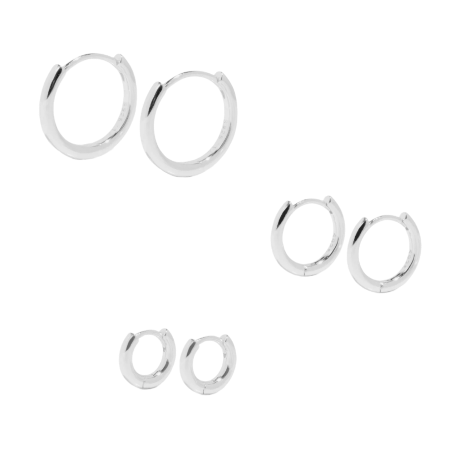 ALLE BASISKREOLEN - Sterlingsilber