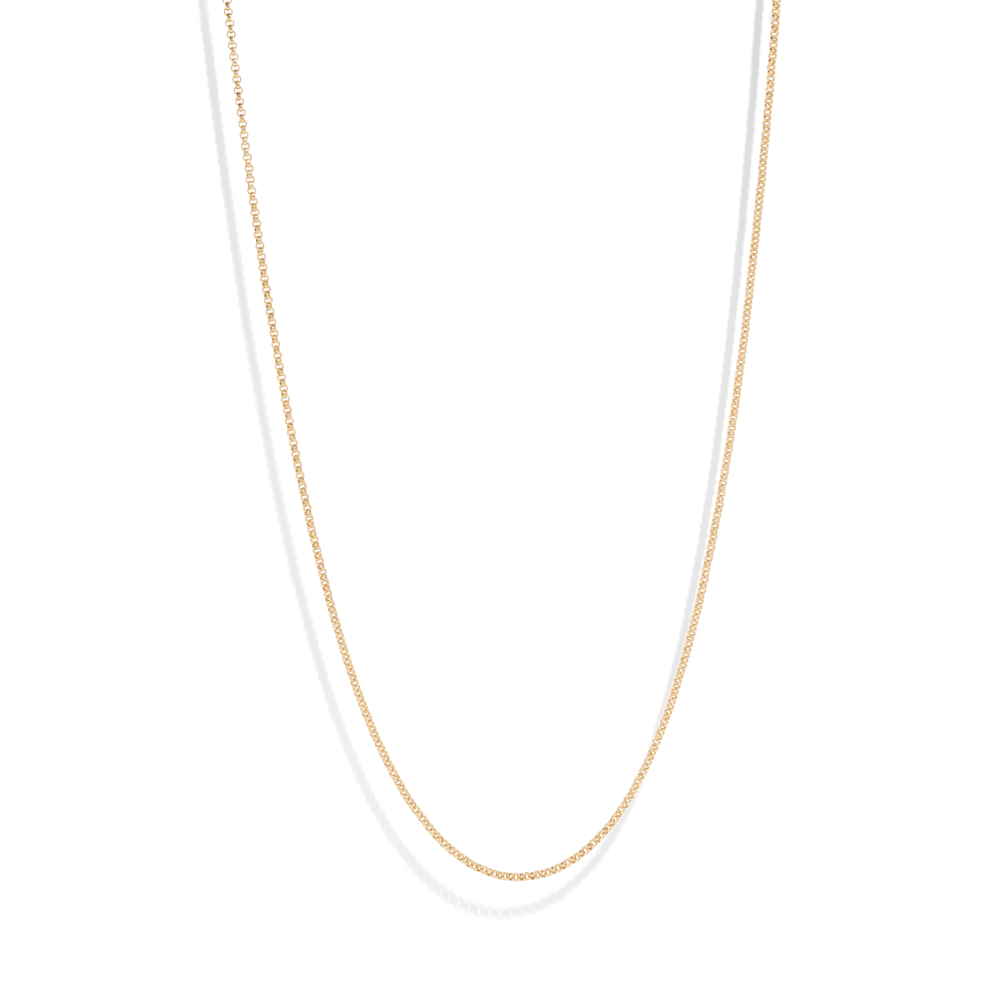 THE RILEY NECKLACE - Solid 14k gold - Bound Studios