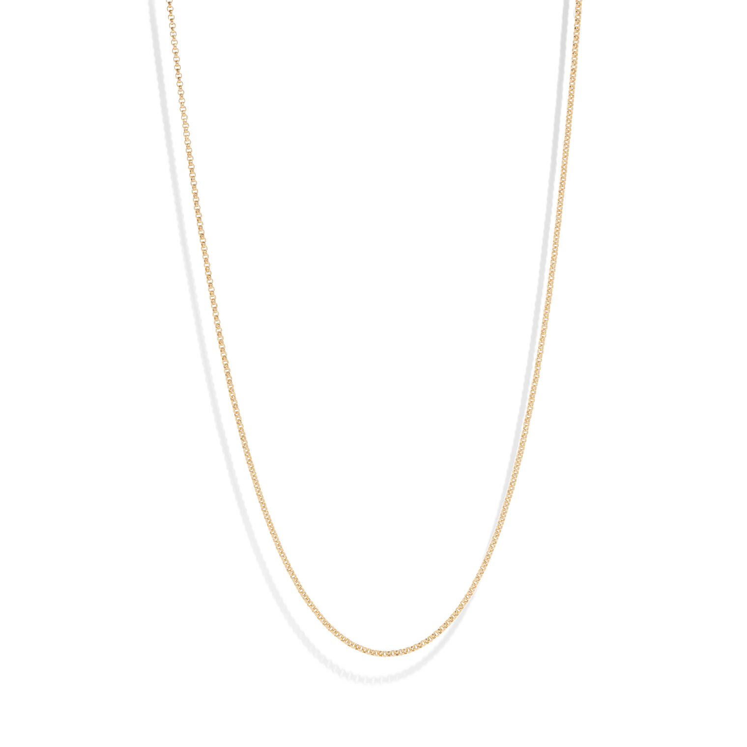 THE RILEY NECKLACE - Solid 14k gold - Bound Studios