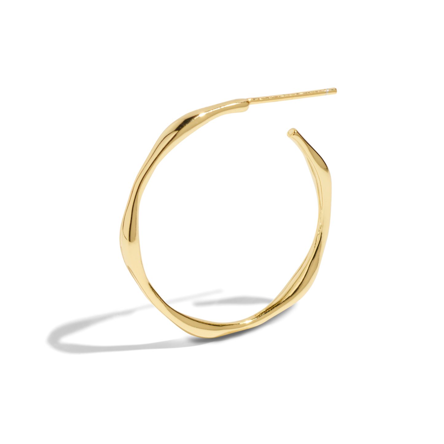 THE COCO HOOP - 18k gold plated