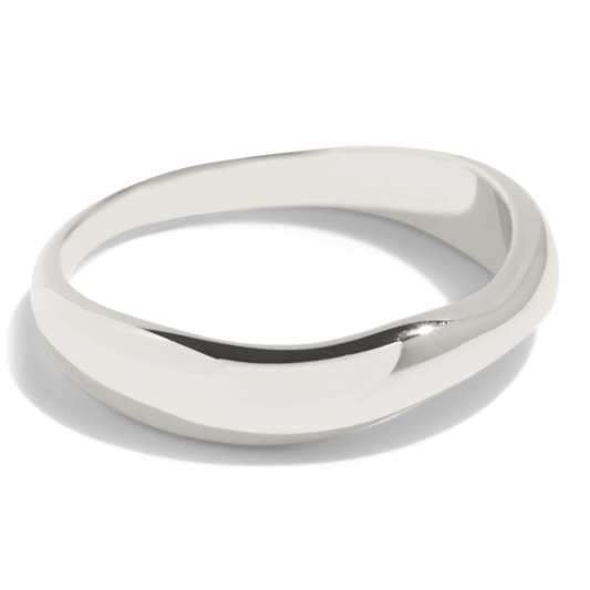 THE COCO RING - Solid white gold