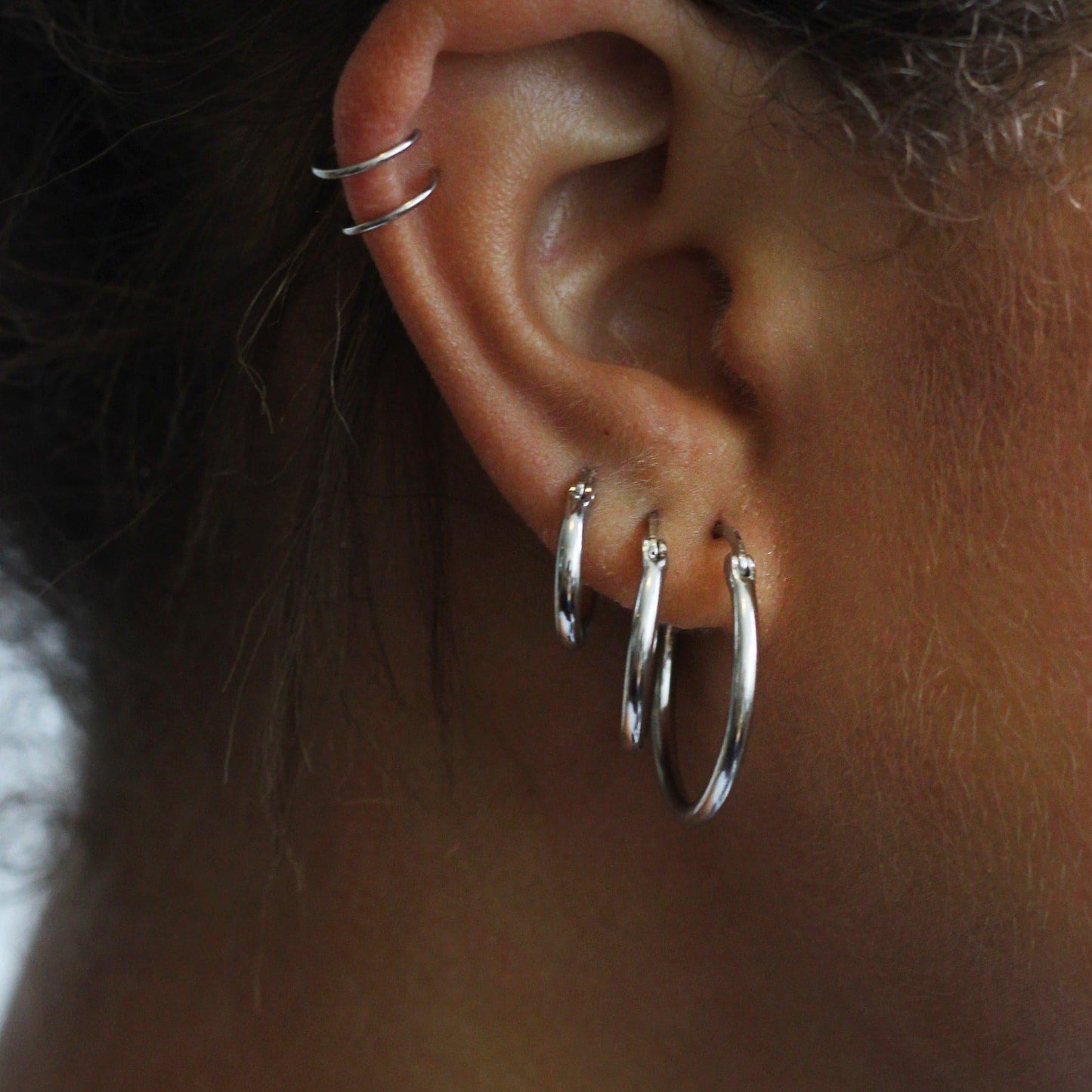 silver earrings, silver jewelry, earring set