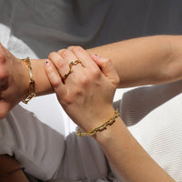 link bracelet, 14k bracelet, gold bracelet