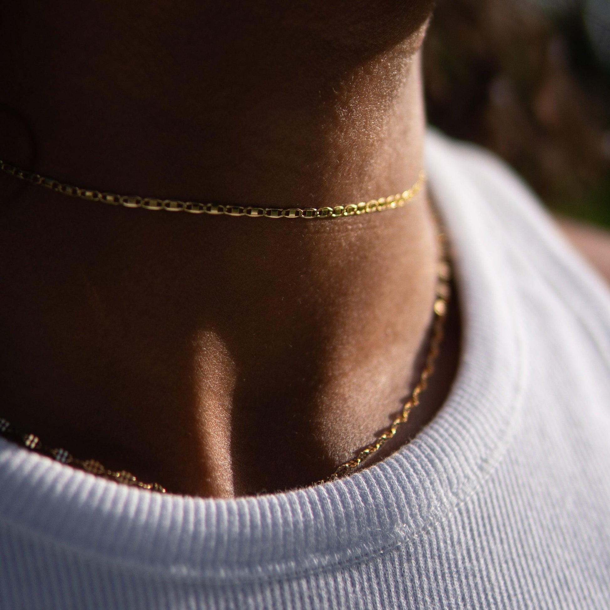 THE PIPER CHOKER - 18k gold plated - Bound Studios