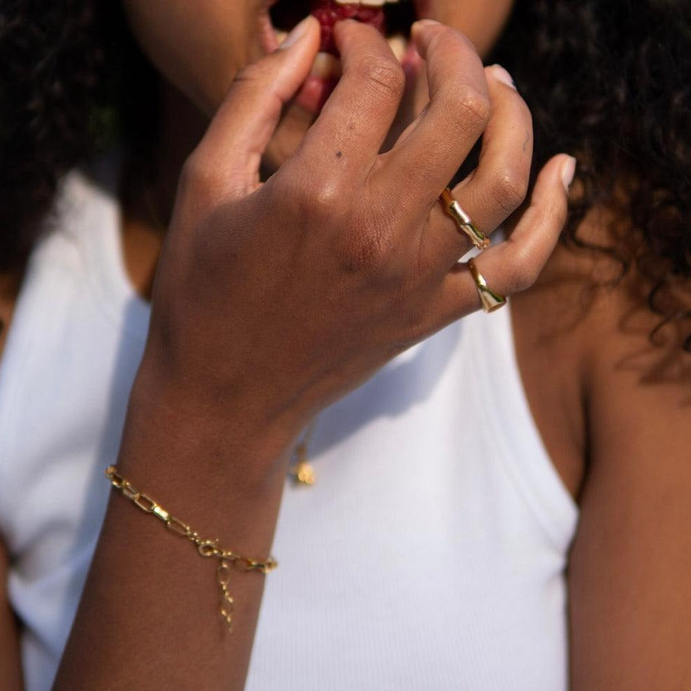 Bold ring, Sustainable jewelry