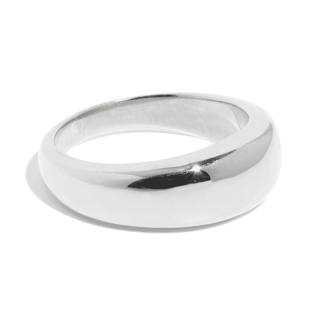 STERLING SILVER RING BOUND STUDIOS DOME RING SILVER Bound Studios