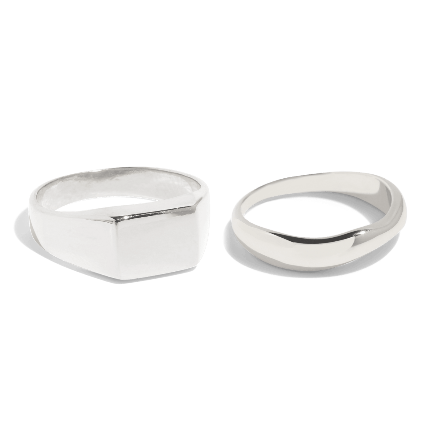 THE ESSENTIAL RING SET - sterling silver - Bound Studios